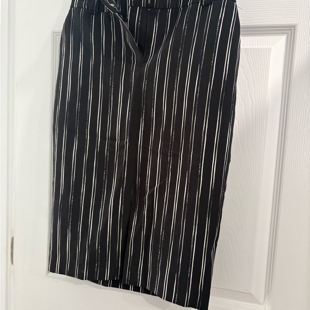Apt. 9 Black and White Pencil Skirt